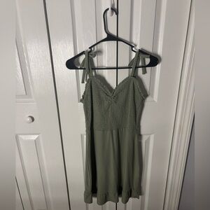 Planet Gold Olive Textured Top